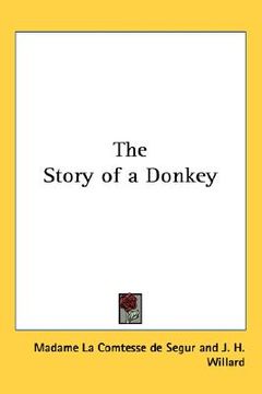 portada the story of a donkey (en Inglés)
