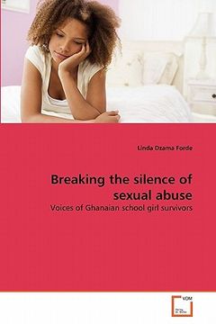 portada breaking the silence of sexual abuse (in English)
