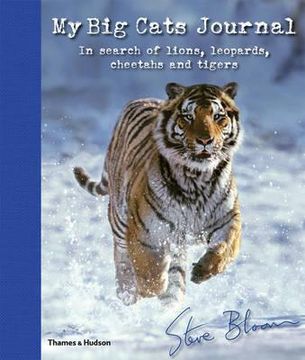 portada my big cats journal: in search of lions, leopards, cheetahs and tigers (en Inglés)
