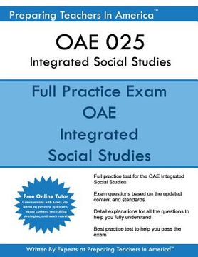 portada OAE 025 Integrated Social Studies: OAE 025 Integrated Social Studies Ohio Assessments for Educators (en Inglés)