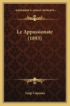 portada Le Appassionate (1893) (en Italiano)