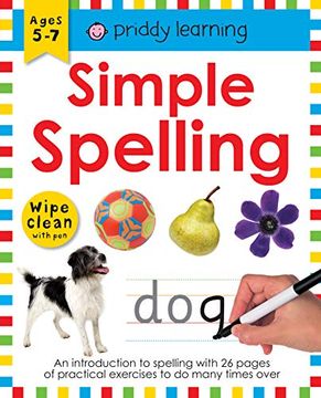 portada Simple Spelling (Wipe Clean Workbooks) (en Inglés)