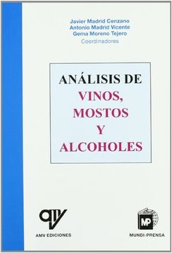 portada analisis de vinos, mostos y alcohol (in Spanish)