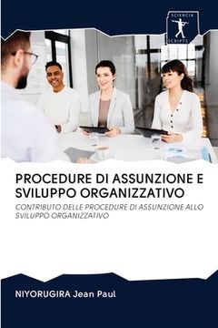 portada Procedure Di Assunzione E Sviluppo Organizzativo (en Italiano)