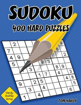 portada Sudoku: 400 Hard Puzzles: Handy Sudoku Series Book (in English)