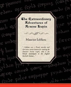 portada extraordinary adventures of arsene lupin, gentleman-burglar
