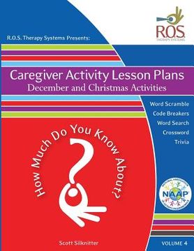 portada Caregiver Activity Lesson Plan: December and Christmas Activities (en Inglés)