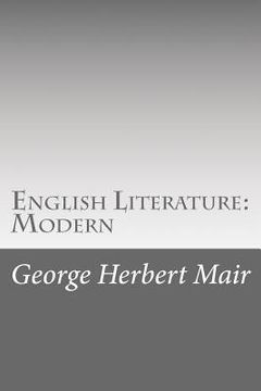 portada English Literature: Modern (en Inglés)