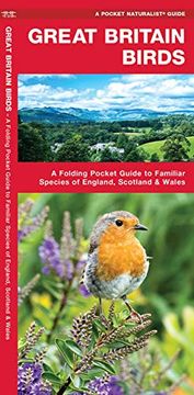 portada Great Britain Birds, 2nd Edition: A Folding Pocket Guide to Familiar Species of England, Scotland & Wales (Pocket Naturalist Guide) (in English)