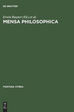 portada Mensa Philosophica: Faksimile und Kommentar 
