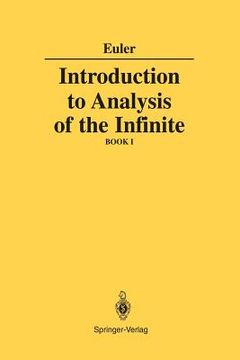 portada Introduction to Analysis of the Infinite: Book I (en Inglés)