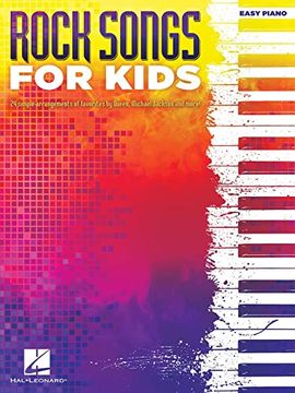 portada Rock Songs for Kids: Easy Piano (en Inglés)