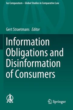 portada Information Obligations and Disinformation of Consumers (en Inglés)