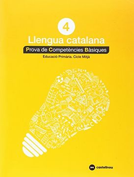 portada Proves Llengua Catalá 4T. Primaria. Competencies Básiques (en Catalá)