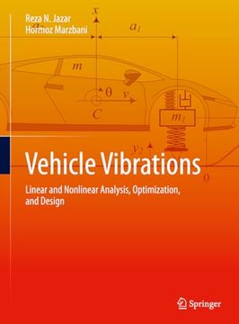 portada Vehicle Vibrations: Linear and Nonlinear Analysis, Optimization, and Design (en Inglés)