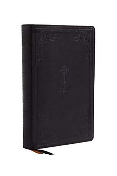 portada Nrsv, Catholic Bible, Gift Edition, Leathersoft, Black, Comfort Print: Holy Bible (en Inglés)