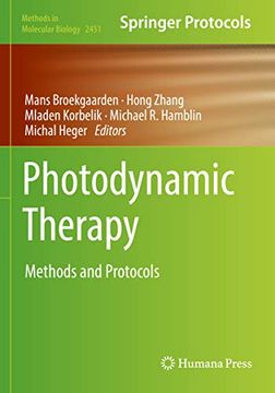 portada Photodynamic Therapy: Methods and Protocols (Methods in Molecular Biology, 2451)