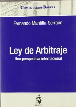 Libro Ley De Arbitraje De Fernando Mantilla - Buscalibre