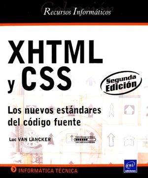 portada Xhtml Y Css - Los Nuevos Estándares Del Código Fuente [2ª Edición]
