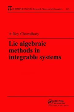 portada Lie Algebraic Methods in Integrable Systems (en Inglés)