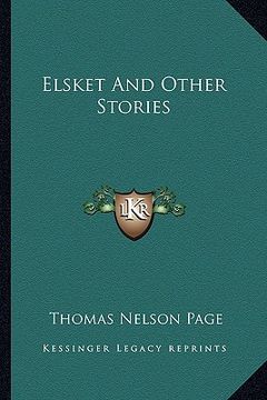 portada elsket and other stories (in English)