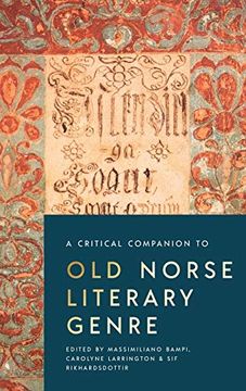 portada Critical Companion to old Norse Literary Genre: 5 (Studies in old Norse Literature, 5) (en Inglés)