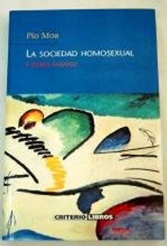 portada La sociedad homosexual y otros ensayos