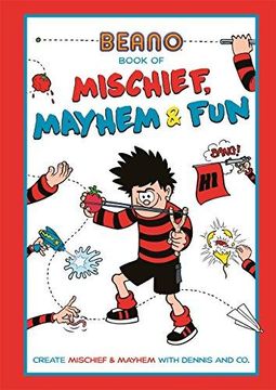 portada The Beano Book of Mischief, Mayhem and Fun! (Hardback) (en Inglés)