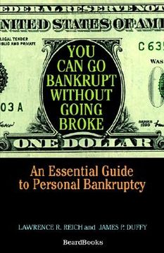 portada you can go bankrupt without going broke (en Inglés)