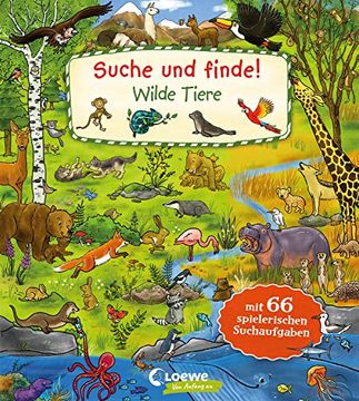 portada Suche und Finde! - Wilde Tiere (in German)