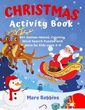 portada Christmas Activity Book (in English)
