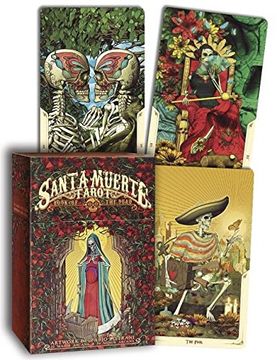 portada Santa Muerte Tarot Deck: Book of the Dead (en Inglés)