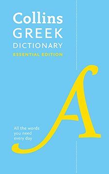 portada Collins Greek Essential Dictionary: Bestselling Bilingual Dictionaries (Collins Essential Editions) (en Inglés)