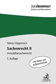 portada Sachenrecht ii: Immobiliarsachenrecht (Jura Kompakt) (en Alemán)