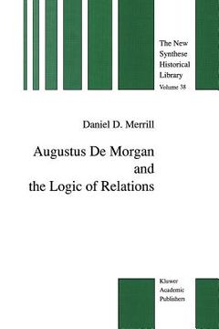 portada Augustus de Morgan and the Logic of Relations (en Inglés)