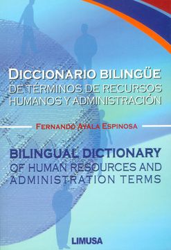 portada Diccionario Bilingue de Terminos de Recursos Humanos y Administracion (in Spanish)