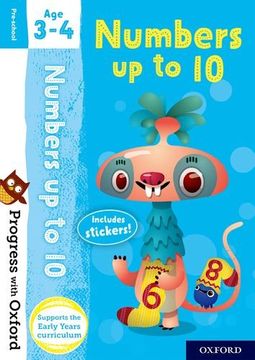 portada Progress with Oxford: Numbers up to 10 Age 3-4