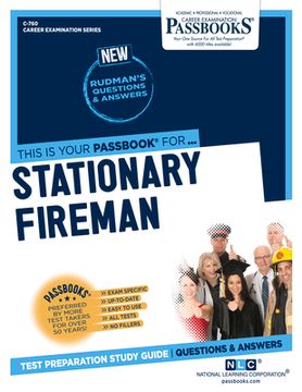 portada Stationary Fireman (C-760): Passbooks Study Guide Volume 760 (en Inglés)