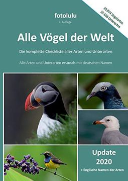 portada Alle Vögel der Welt: Die Komplette Checkliste Aller Arten und Unterarten (en Alemán)