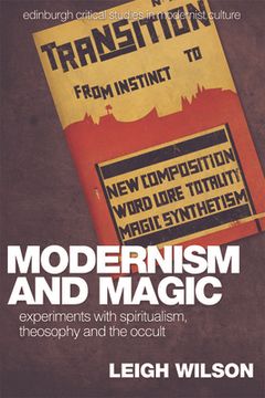 portada Wilson, l: Modernism and Magic (Edinburgh Critical Studies in Modernist Culture) (in English)