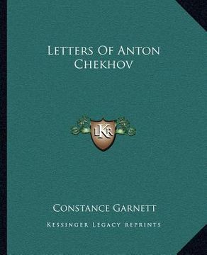 portada letters of anton chekhov (en Inglés)