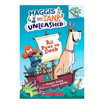 portada All Paws on Deck: A Branches Book (Haggis and Tank Unleashed #1) 