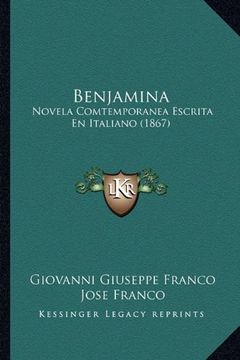 portada Benjamina: Novela Comtemporanea Escrita en Italiano (1867)