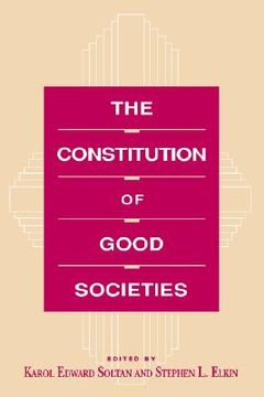portada constitution good societies (en Inglés)
