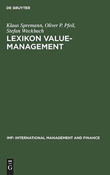 portada Lexikon Value-Management (Imf: International Management and Finance) (en Alemán)