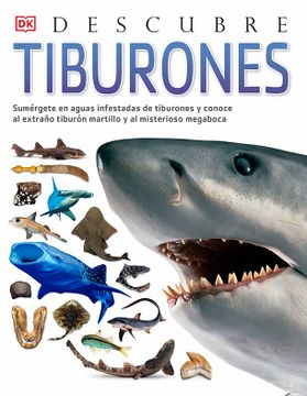 portada Descubre Tiburones (Dk) (in Spanish)