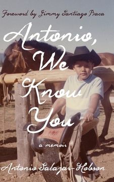portada Antonio, we Know you (en Inglés)