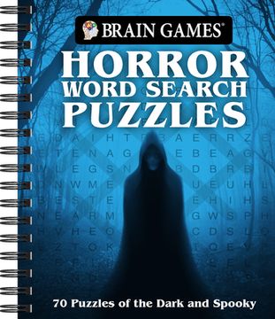 portada Brain Games - Horror Word Search Puzzles: 70 Puzzles of the Dark and Spooky (en Inglés)