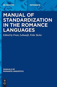 portada Manual of Standardization in the Romance Languages