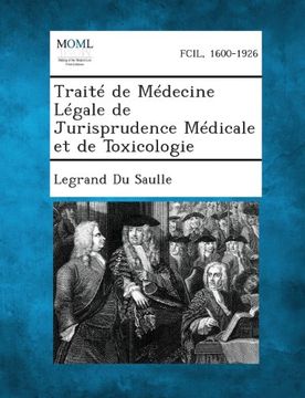 portada Traité de Médecine Légale de Jurisprudence Médicale et de Toxicologie (French Edition)